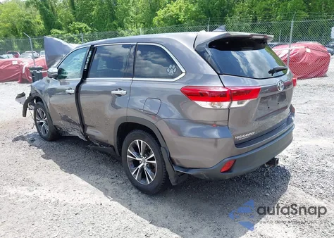 2019 Toyota Highlander Le Plus из США, поврежденный, VIN 5TDBZRFH5KS722354